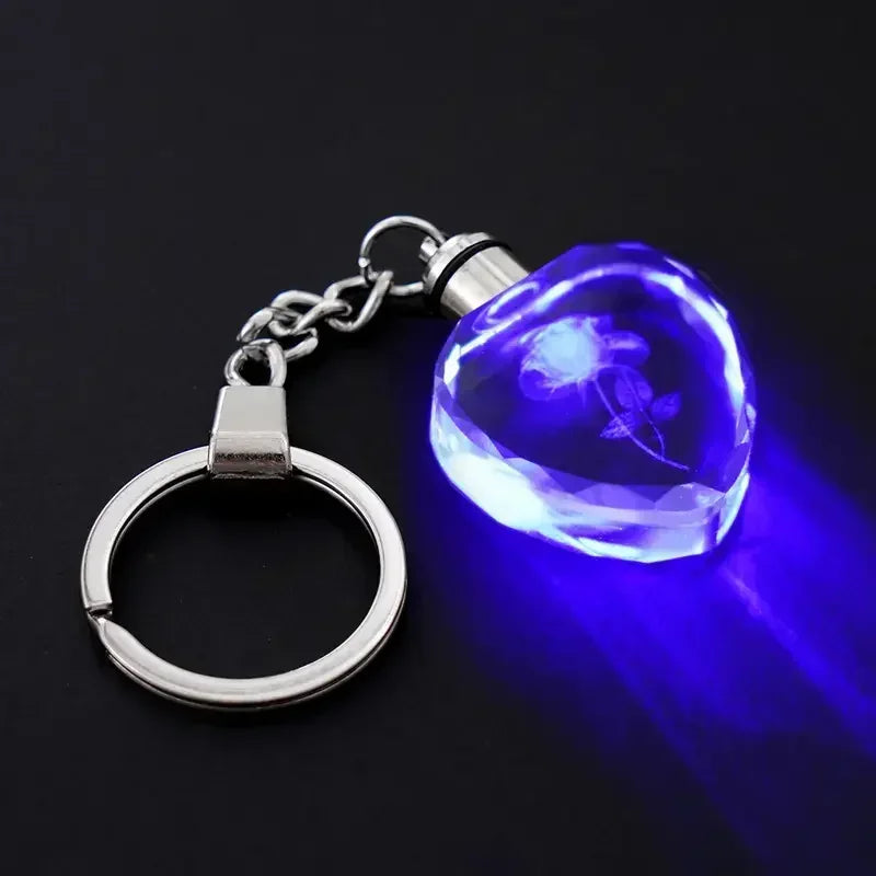 Crystal Pendant With LED Light