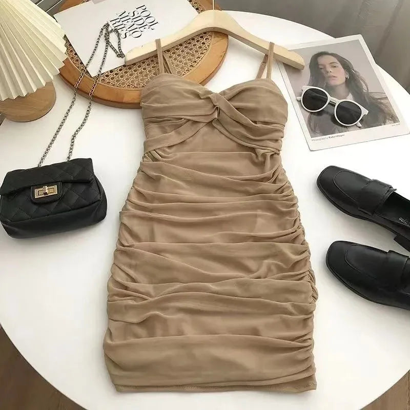 Women's  Spaghetti Strap Dress Summer